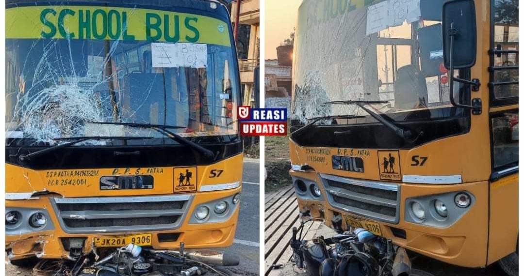 Biker Injured in Katra Road Accident