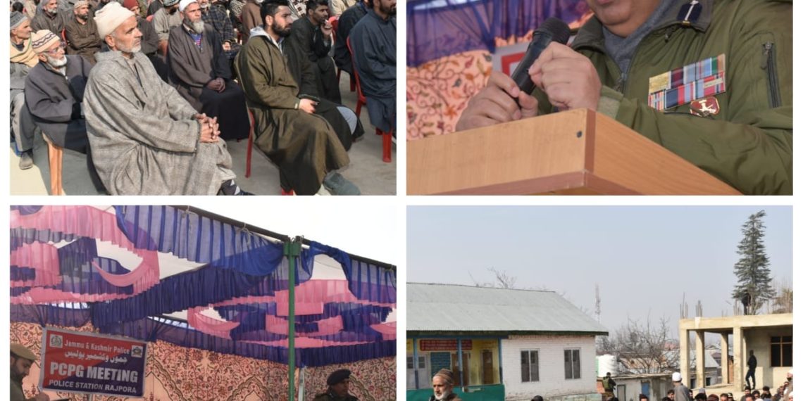 Police facilitates PCPG meeting in Pulwama