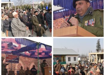 Police facilitates PCPG meeting in Pulwama