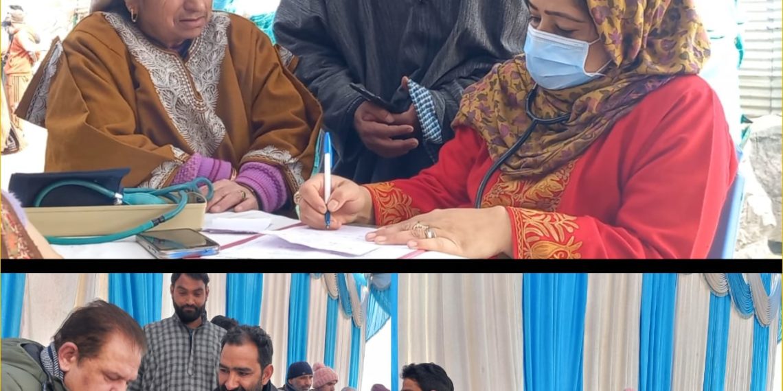 CRPF 46 Bn organises free medical camp at Vessu in Qazigund area,  Medical camp was inaugurated by Commandant CCD 46 Battalion Shyamal Bhowmik