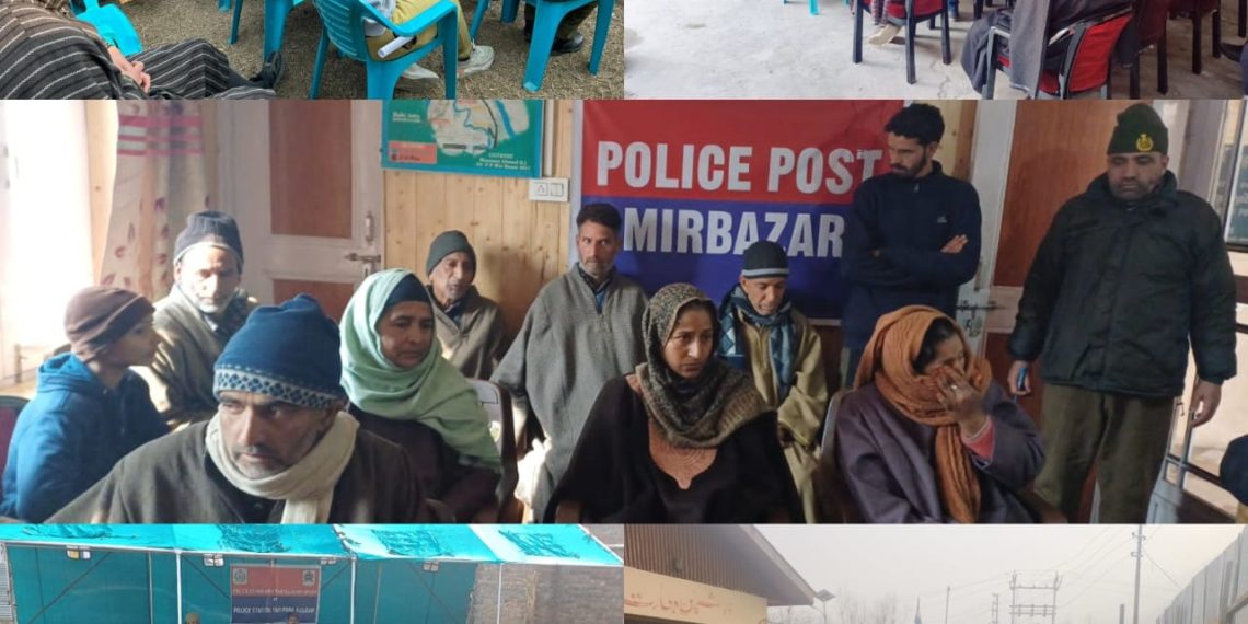 Police facilitates Police Community Partnership Group (PCPG) meetings in Kulgam