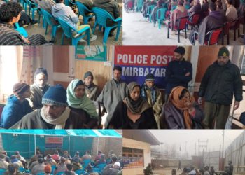 Police facilitates Police Community Partnership Group (PCPG) meetings in Kulgam