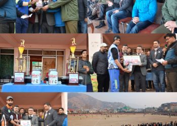 Bandipora Cricket Initiative: Final of 12-12 cricket tournament held at S. k Stadium Bandipora