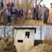 Saderkoot Payeen residents sit silent protest against Irrigation and macnical dapartment over irrigation pump station