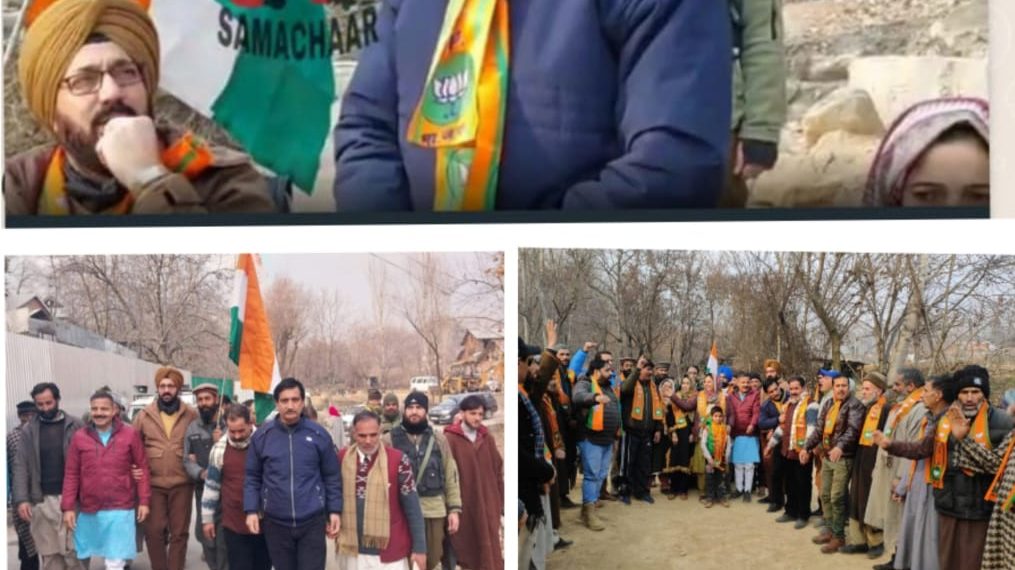 BJP Ganderbal Unit Hosts Grand Joining Ceremony at Arhama