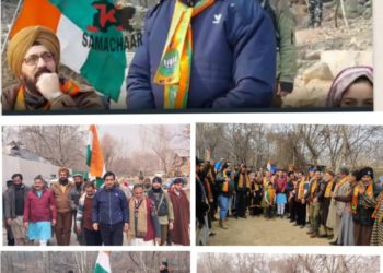 BJP Ganderbal Unit Hosts Grand Joining Ceremony at Arhama