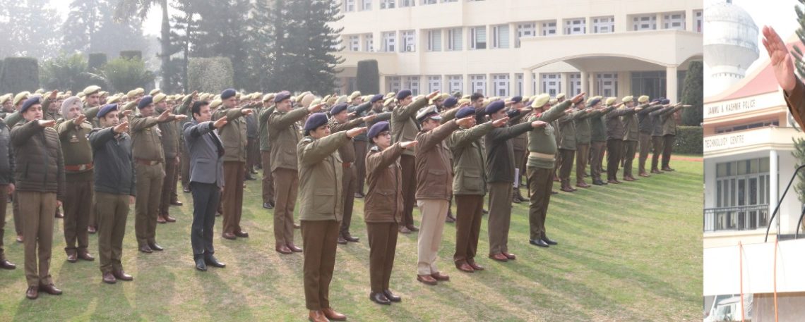 DGP, J&K extends heartfelt Republic Day greetings to the people, Police, Forces, and families of martyrs
