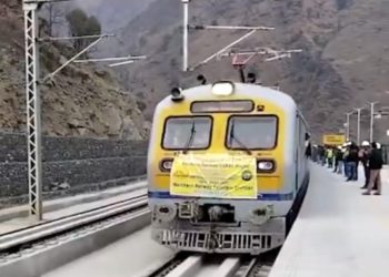 Successful trial through Khari-Sumber section raises hope of completion of Kashmir Rail Link Project