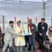 Dr Darakhshan Andrabi unfurls Tricolour at Waqf Central Office at Jammu, felicitates the best performing employees