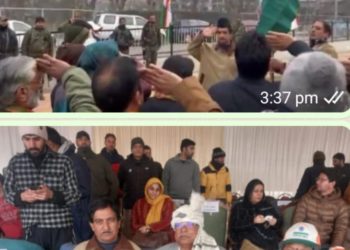 A Spectacular Republic Day Celebration at Duderhama Bridge, Ganderbal by BJP Unit Ganderbal