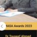 Dr. Touseef Ahmed Honored with the Prestigious MASA (MSME and Startups Award) 2024 in Kolkata