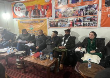 BJP General Secretary Ashok Koul Orchestrates Strategic Meetings in Bandipora Ahead of Parliamentary Elections