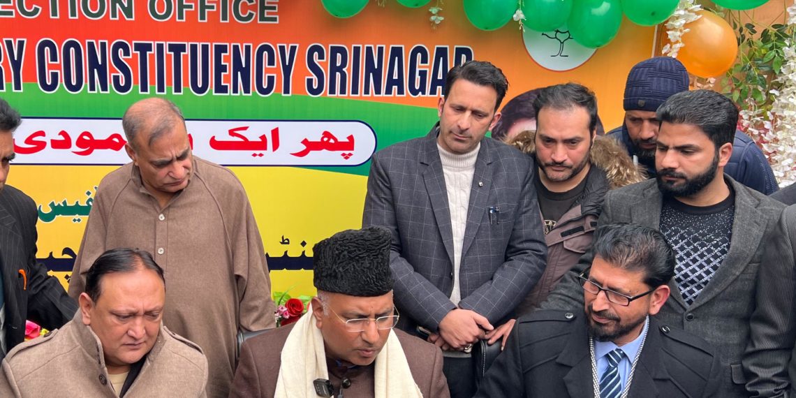 BJP Unveils the Srinagar Parliamentary Hub at J-53 Jawahar Nagar
