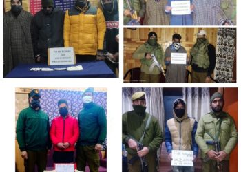 Police arrests 11 drug peddlers across Kashmir valley