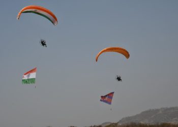 Dighi Witnesses Magnificent Paradrop Display by the Bombay Sappers Commemorating 100 years of the Iconic War Memorial of the Bombay Sappers Group