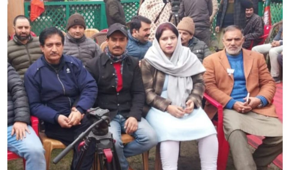 District President Amin Shah Inaugurates Srinagar Parliament Constituency Office, Stresses BJP’s Commitment to Democracy in J&K