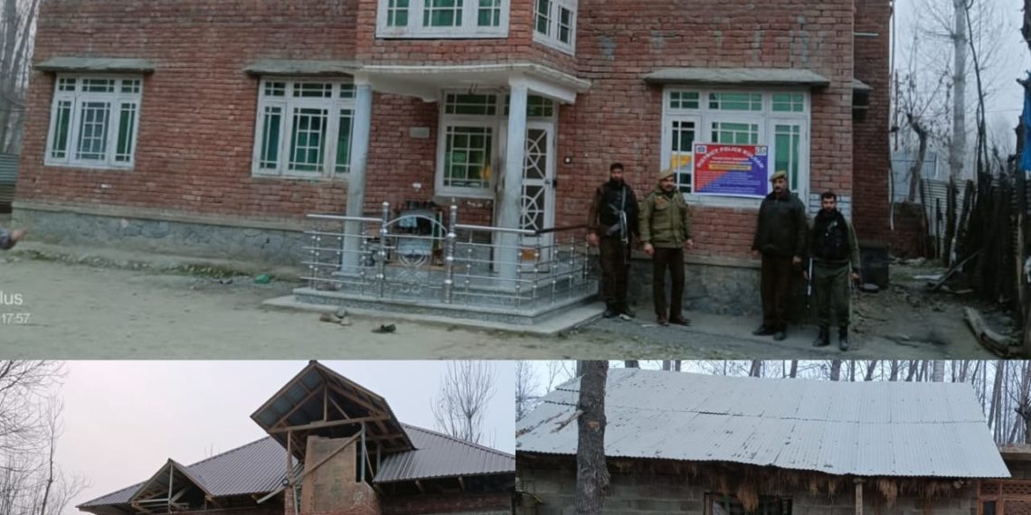 District Police Kulgam attaches property worth lacs of notorious drug peddler