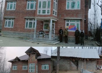District Police Kulgam attaches property worth lacs of notorious drug peddler