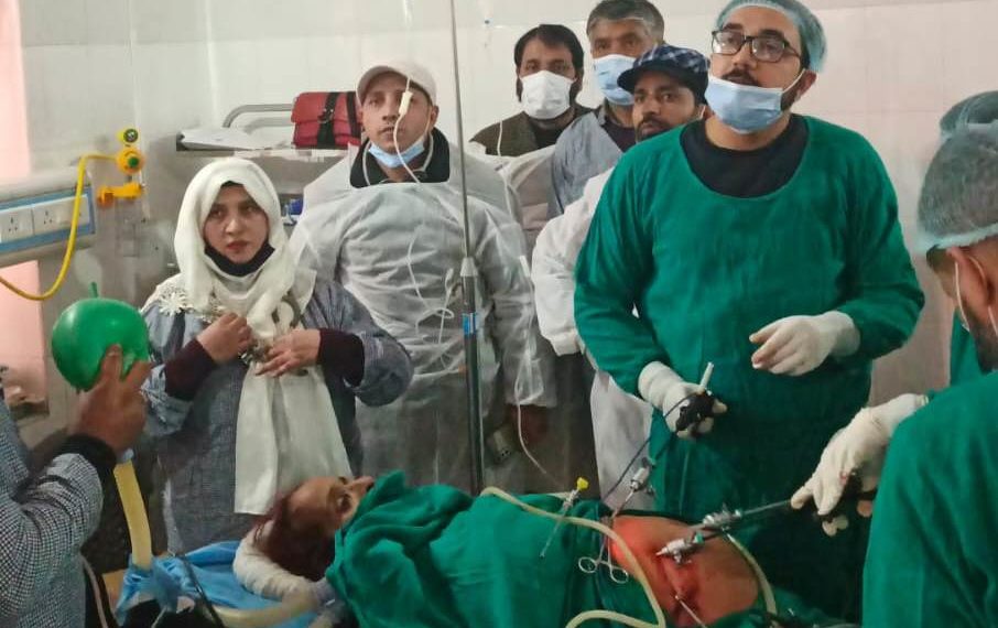 In a first, Laparoscopic Surgery Performed in SDH Surankote
