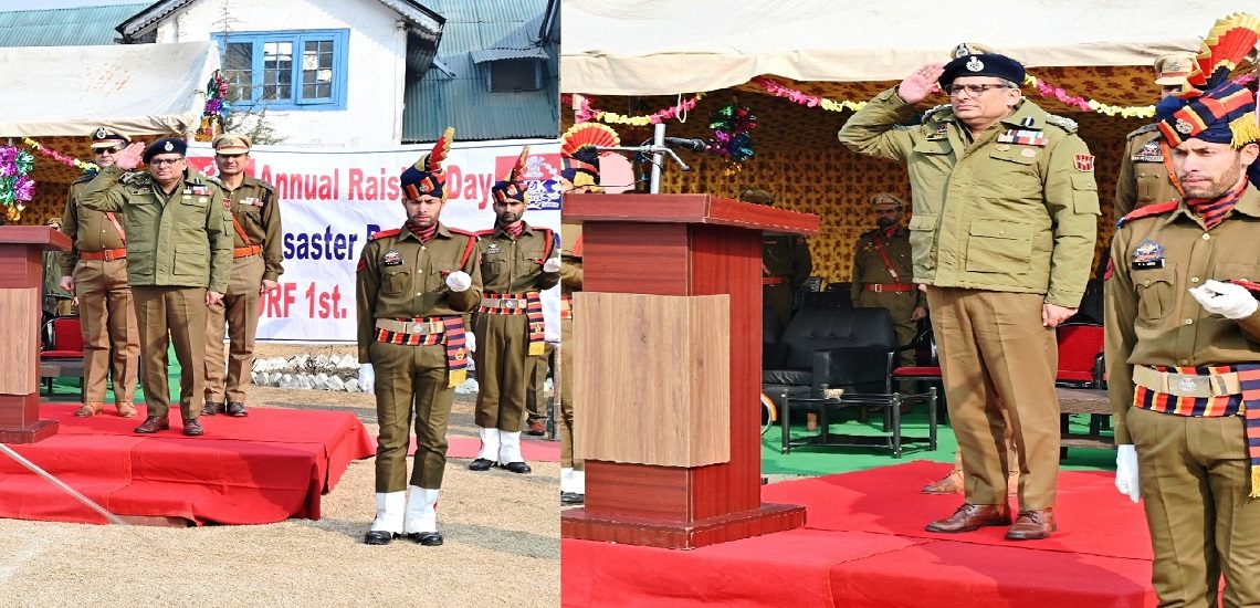 J&K SDRF & NDRF celebrate its Annual Raising Day at SDRF Bn Hqrs Srinagar