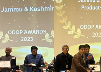 Jammu and Kashmir clinches gold at National ODOP awards 2023
