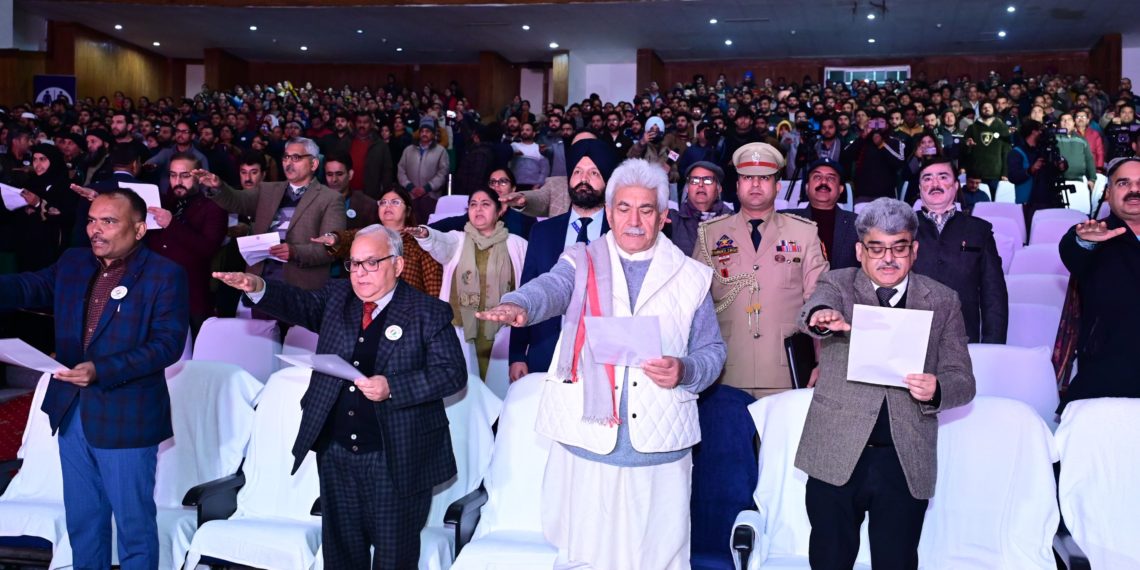Lt Governor attends 14th National Voters’ Day celebration in Jammu