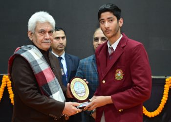 Lt Governor inaugurates Flood-lights system at Multi-Sports Ground of KC Public School