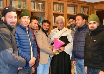 Chairman DDC Budgam calls on Lt Governor