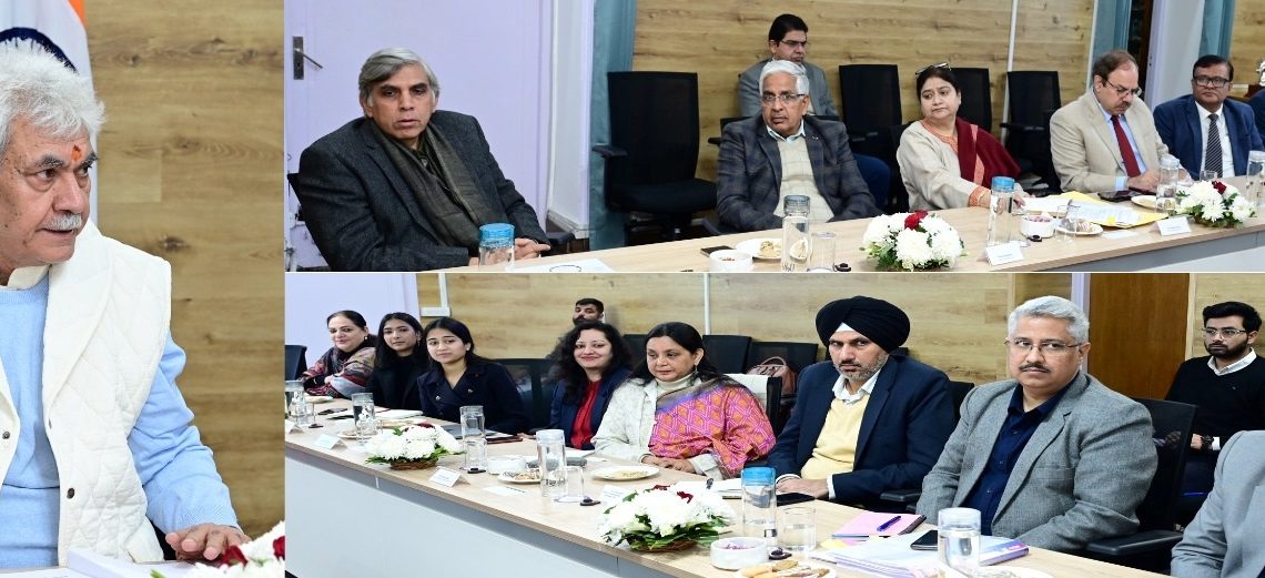 Lt Governor chairs first meeting of Advisory Board for Creating and Developing Entrepreneurship in J&K