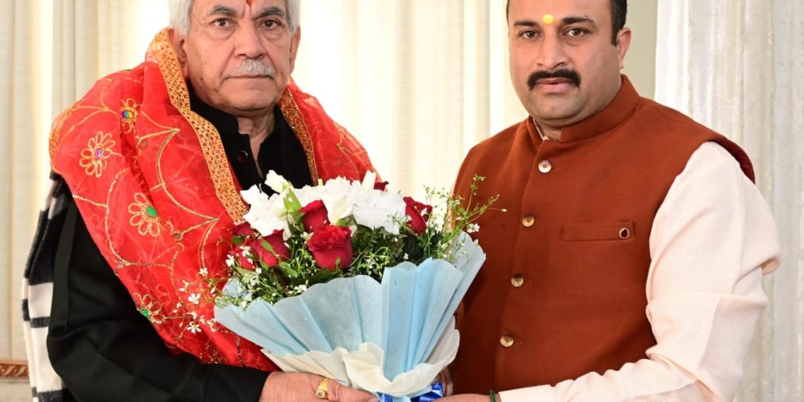 President Shri Kailakh Jyotish & Vedic Sansthan Trust call on Lt Governor