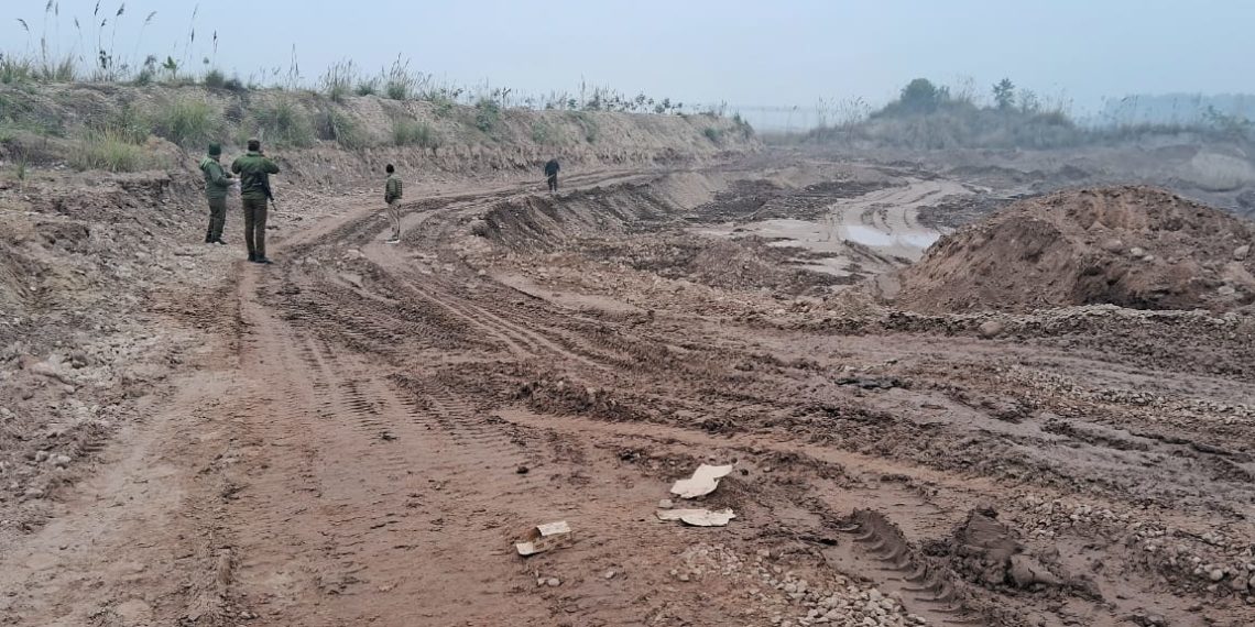 Over Rs 67 lakh penalty imposed on two stone crushers for illegal mining in Ujh River