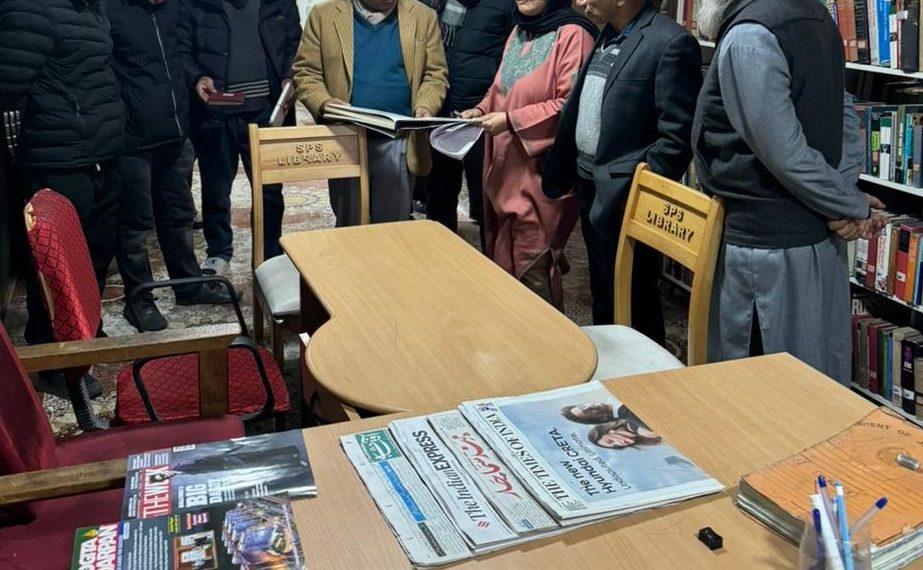 Principal Secretary Culture visits SPS Library, assures enhanced facilities to visitors