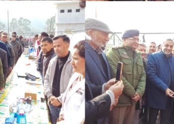 Shaleen Kabra chairs public darbar at far off Sungri village