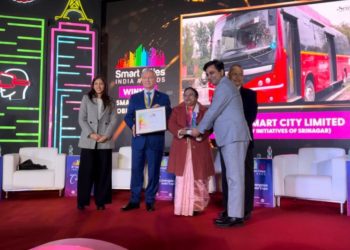 Srinagar Smart City bags ‘Best Smart Urban Mobility Award’ at Smart Cities India Expo