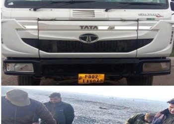 10 loaded vehicles involved in illegal mining seized at Kathua