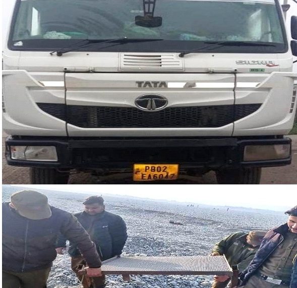 10 loaded vehicles involved in illegal mining seized at Kathua