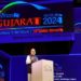 Union Home Minister and Minister of Cooperation, Shri Amit Shah addresses the closing ceremony of Vibrant Gujarat Global Summit in Gandhinagar, Gujarat today