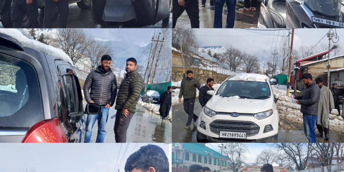 Bandipora MVD cracks whip on overloaded vehicles, warns of stricter action