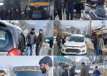Bandipora MVD cracks whip on overloaded vehicles, warns of stricter action