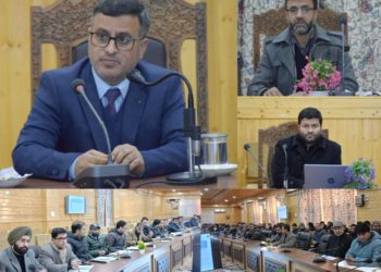 DC B’pora conducts comprehensive review of the overall functioning of Revenue Department