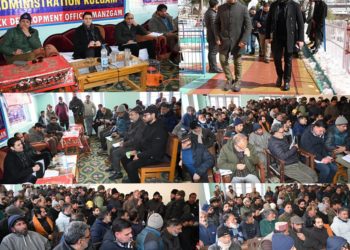 Block Diwas: DC Kulgam chairs public darbar at Manzgam