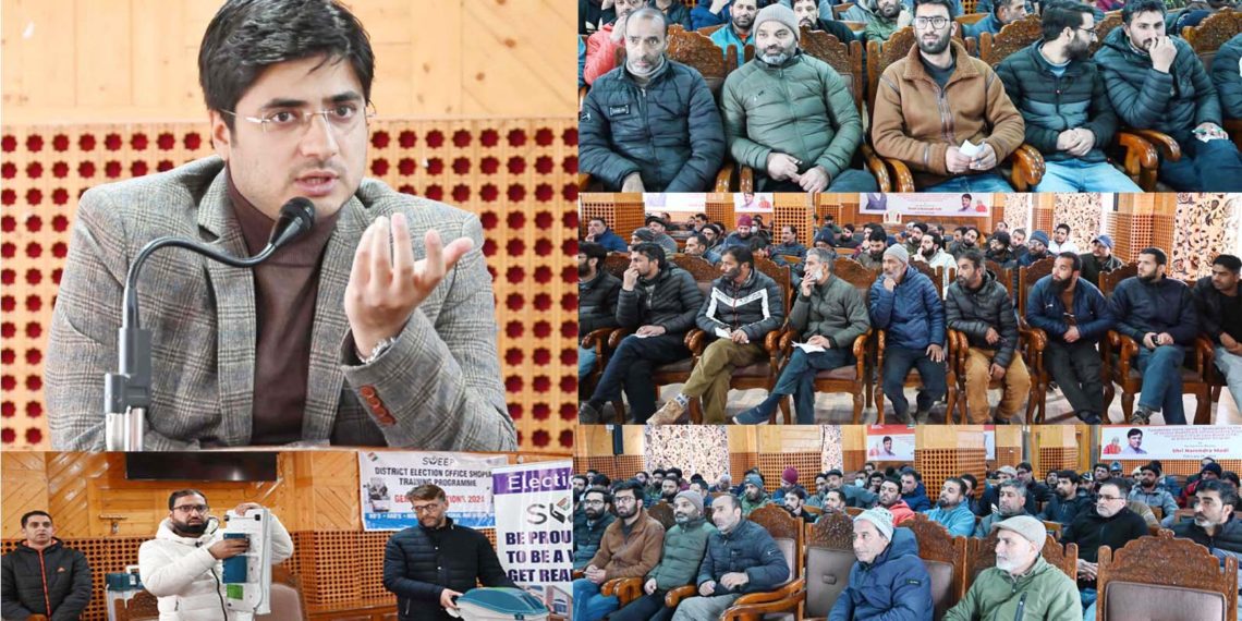 Lok Sabha Elections-2024: Training programme held at Shopian