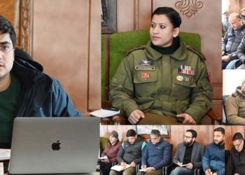 DC Shopian presides over Employment generation/ skill development meeting