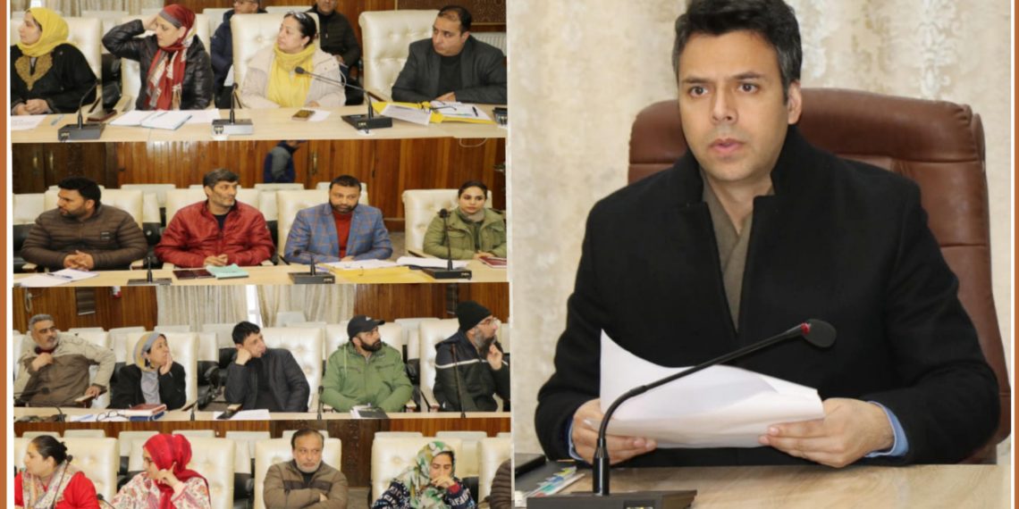 DC Srinagar chairs District Task Force(DTF) Committee Meet; finalizes action plan for IPPI-2024