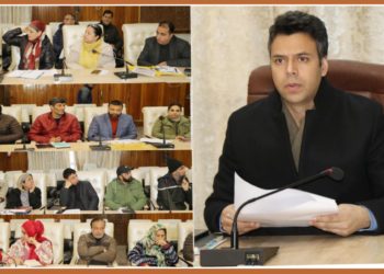 DC Srinagar chairs District Task Force(DTF) Committee Meet; finalizes action plan for IPPI-2024