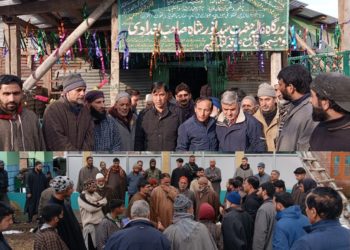 Chairperson DDC Kulgam chairs public meeting on Urs of Hazrat Noor Shah Wali Bagdadi (R.A) at Kund