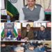 Div Com Kashmir discusses developmental issues of Rakh-I-Arth Housing Colony Bemina
