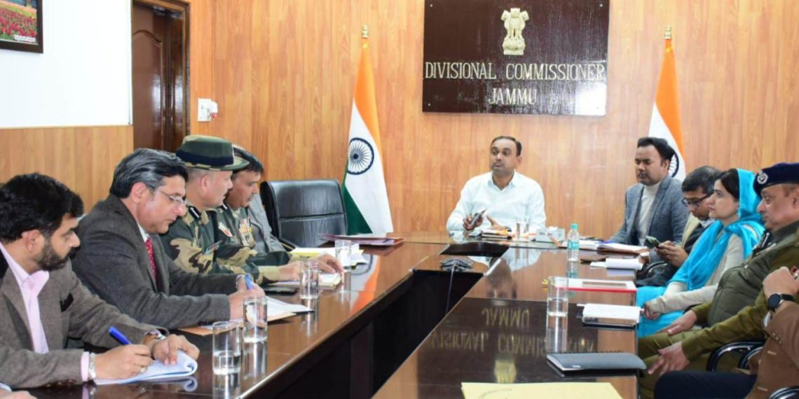 Div Com discusses arrangements for Shri Amarnathji Yatra -2024