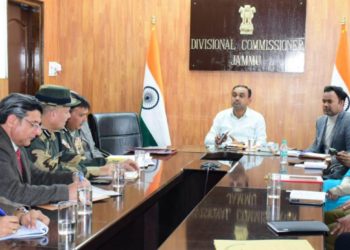 Div Com discusses arrangements for Shri Amarnathji Yatra -2024