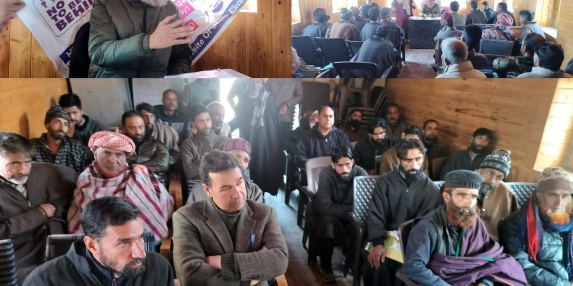 HP&M Deptt Shopian organizes Awareness camp at Gagran
